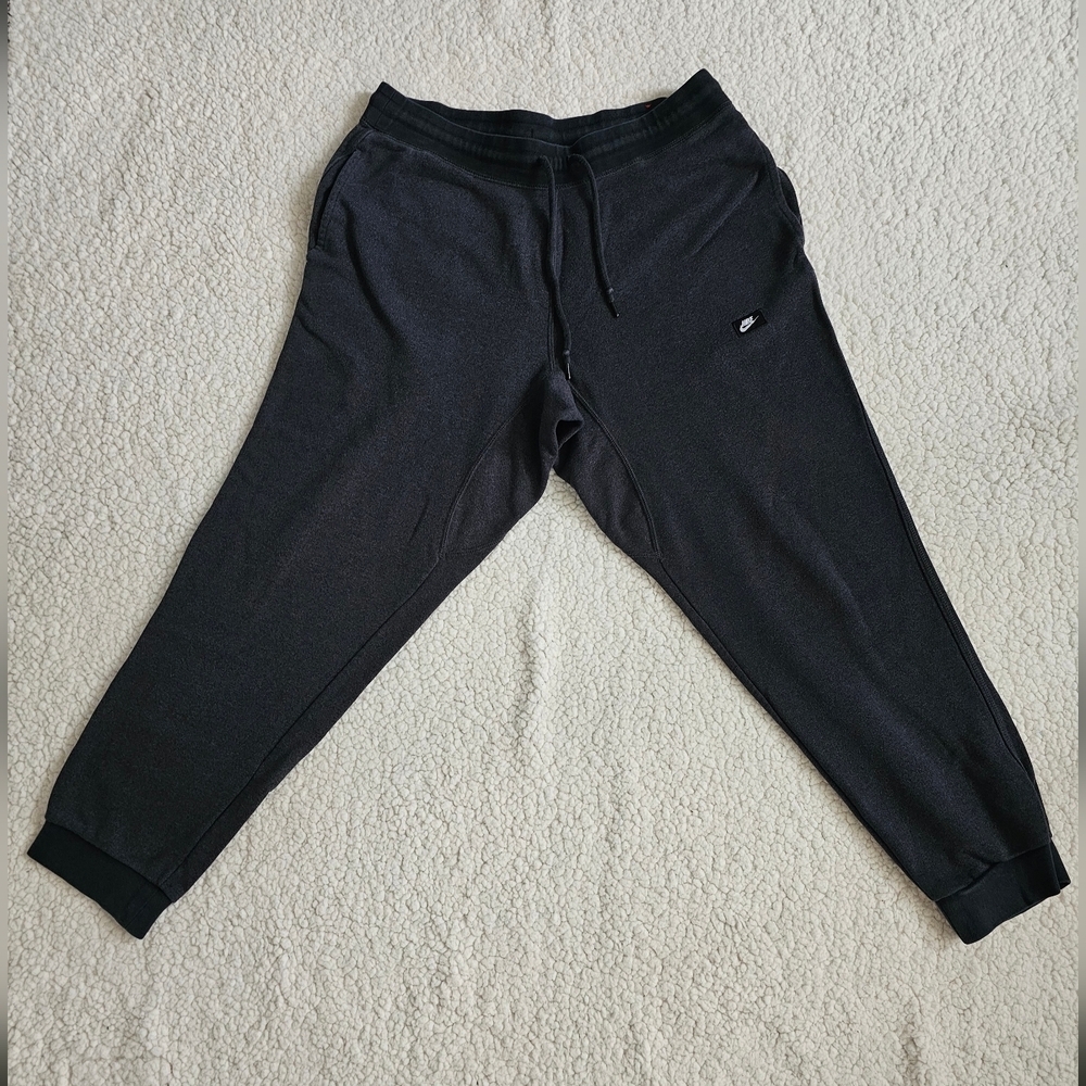 Nike Sportswear Jogger French Terry AW77 Fleece Cuffed Anthracite Gray Size XL